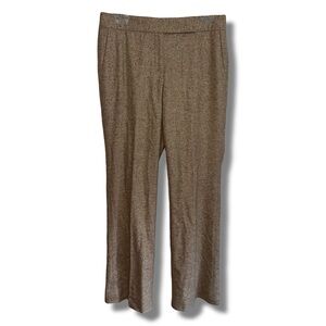 Saks Fifth Avenue Grainy Silk Blend Trousers